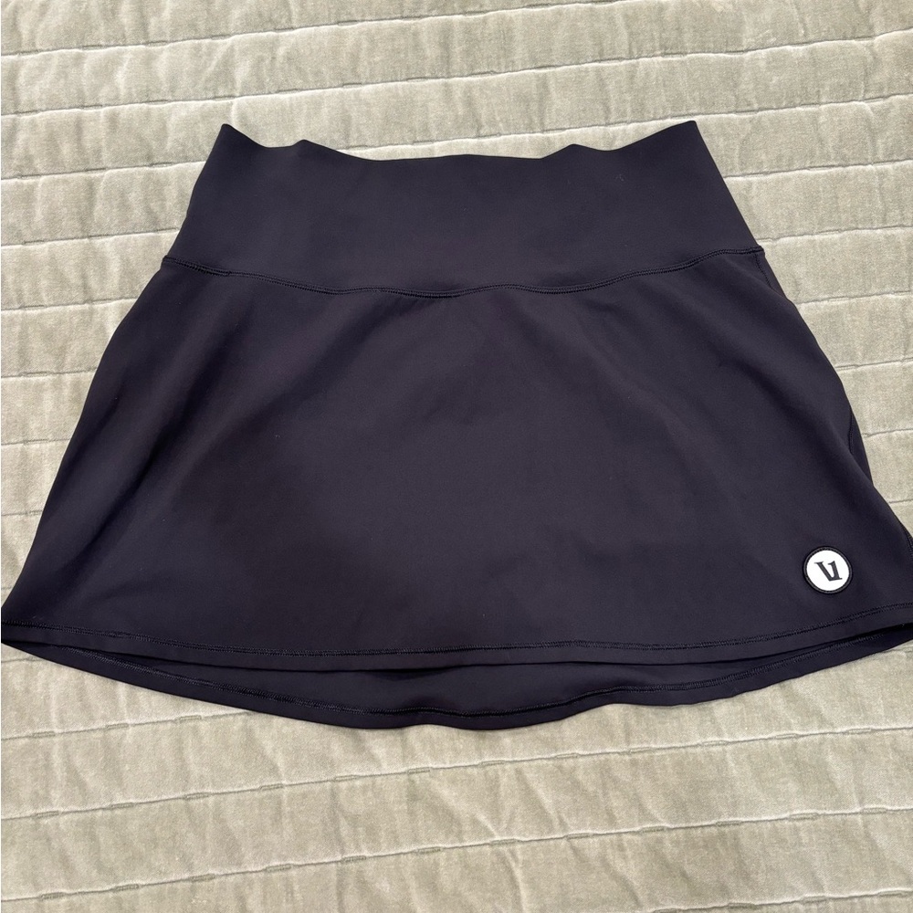 Vuori Black Tennis Skirt